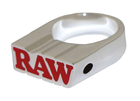 RAW ''Smoke Ring'' Silver (Size 7-11)