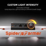 2024 SpiderFarmer® G3000 300W Full Spectrum LED Grow Light