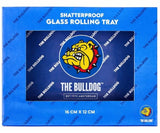 The Bulldog Shatterproof Glass Rolling Tray