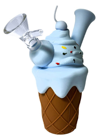 Urban Crew ''Blue Ice Cream'' Silicone Bong