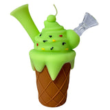 Urban Crew ''Green Ice Cream'' Silicone Pipe