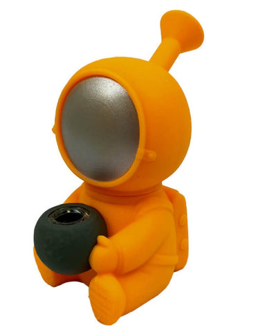 Urban Crew ''Orange Spaceman'' Silicone Bong