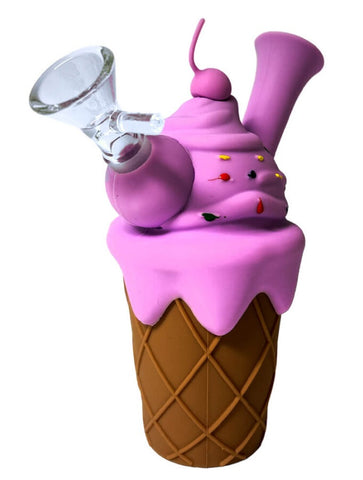 Urban Crew ''Purple Ice Cream'' Silicone Bong