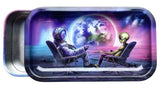 V-Syndicate ''Syndicase 2.0'' Tin Storing Box With Rolling Tray - Blunt Orbit