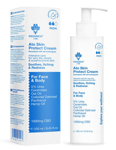 Weedness Dry Skin Protect Eczema Cream 1000mg CBD