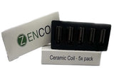 Zenco Duo Vaporizer Ceramic Coil Replacements (5 pcs.)