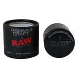 RAW x Hammer Craft Large Grinder 4 Parts (60mm)