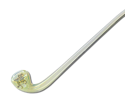 Gandalf Clear Glass Pipe - Puff Puff Palace