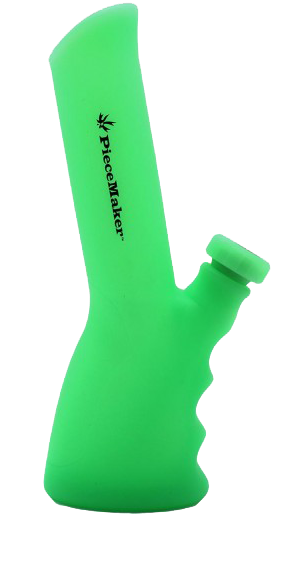 piecemaker gear PieceMaker 'Green Glow' Silicone Bong – Puff Puff Palace