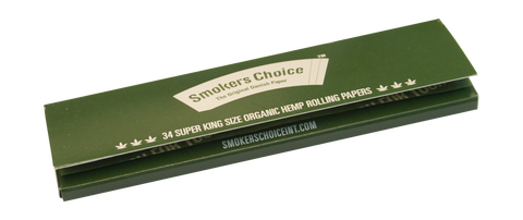 Smokers Choice Rolling Papers Super King Size - Hemp - Puff Puff Palace